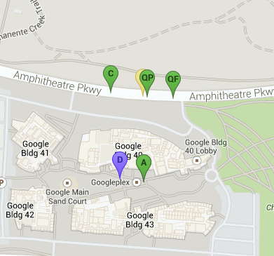 All Location Markers on one Map